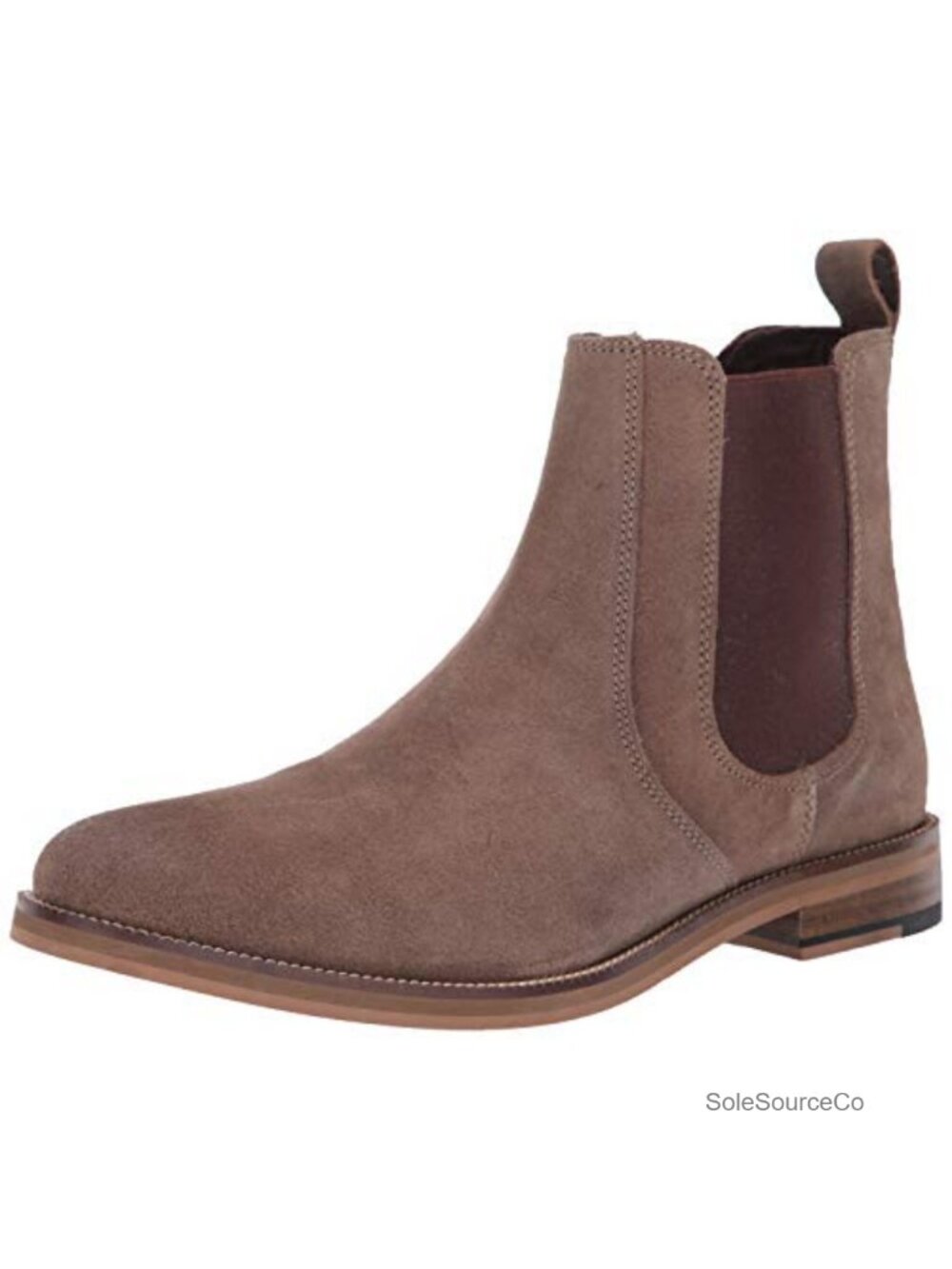 Men's Suede Chelsea Boot Ankle High Leather Casual Boot